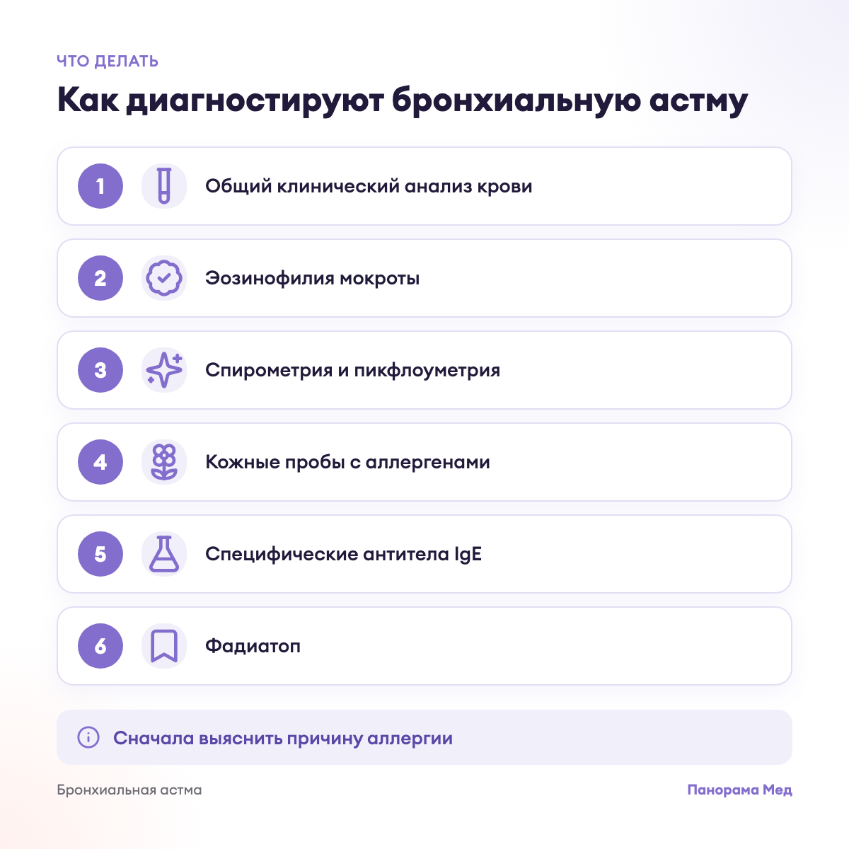 Как диагностируют бронхиальную астму