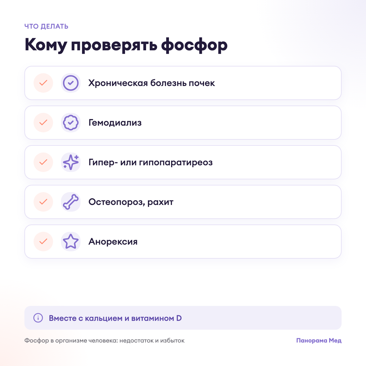 Кому проверять фосфор