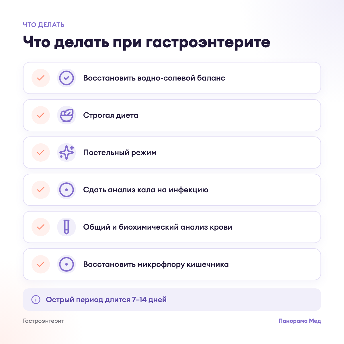 Что делать при гастроэнтерите