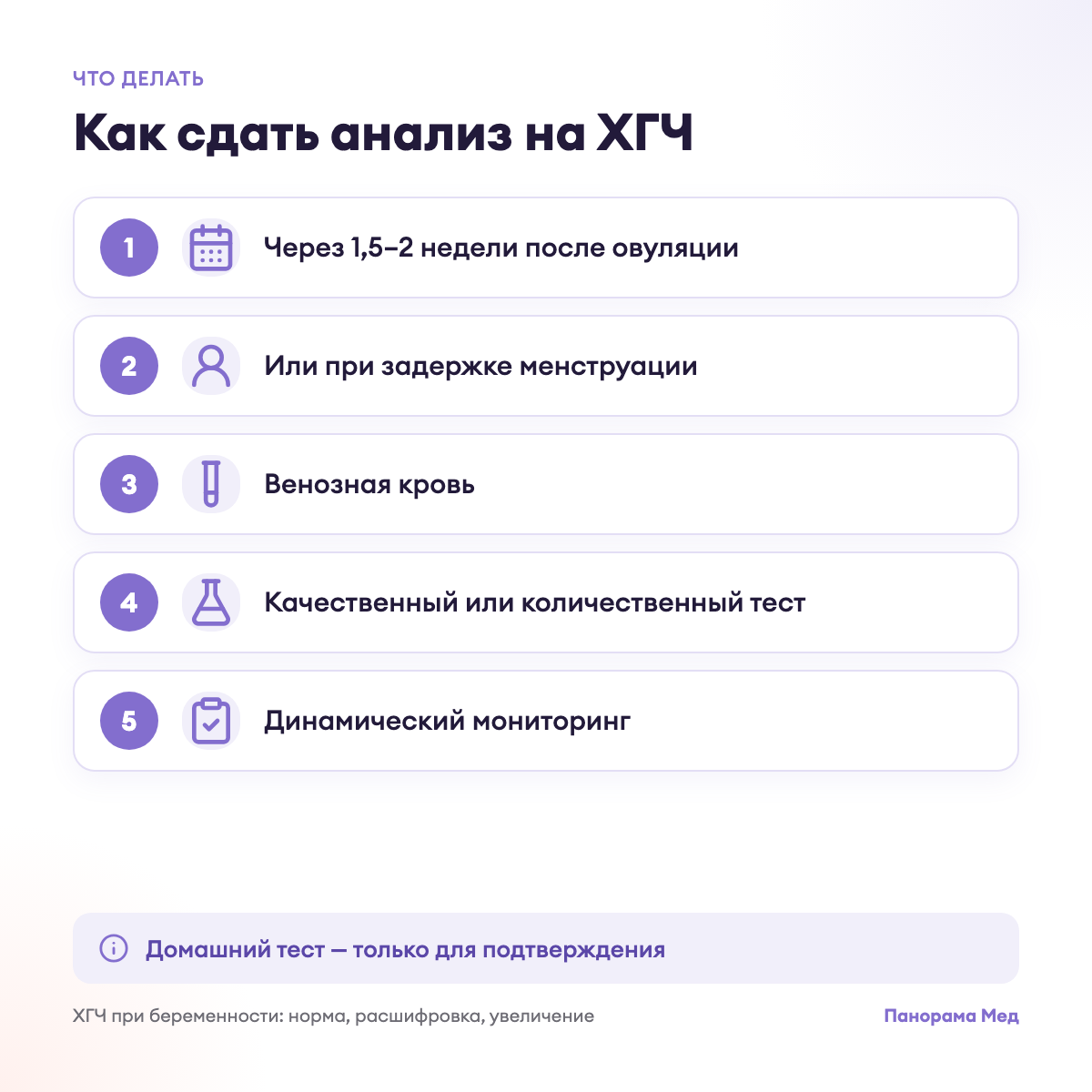 Как сдать анализ на ХГЧ
