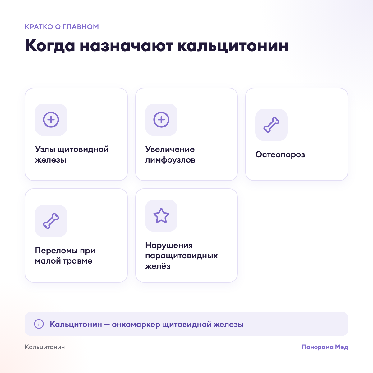 Когда назначают кальцитонин
