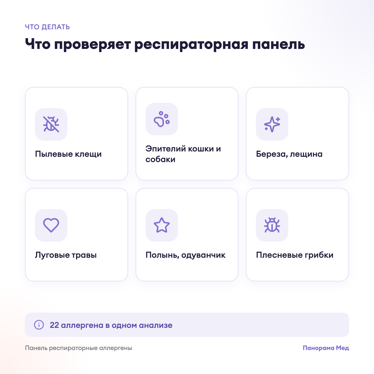 Что проверяет респираторная панель