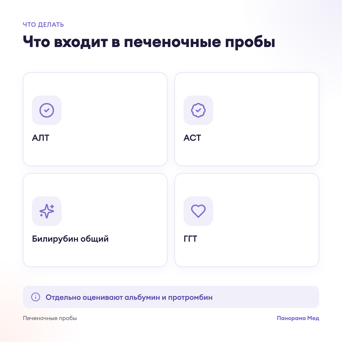 Что входит в печеночные пробы