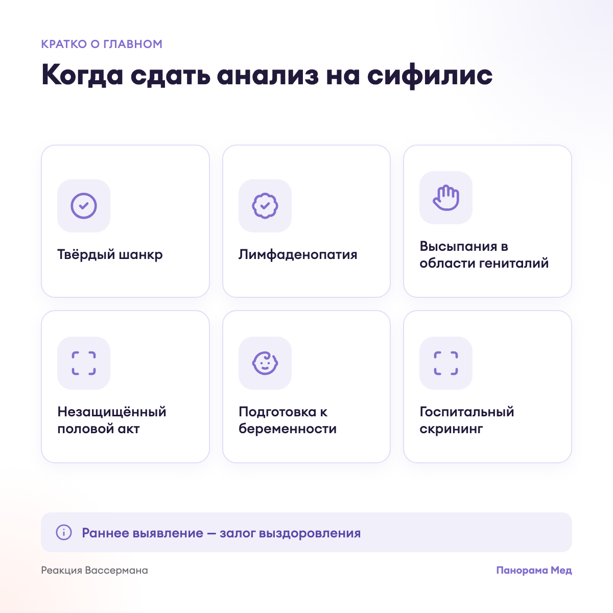 Когда сдать анализ на сифилис