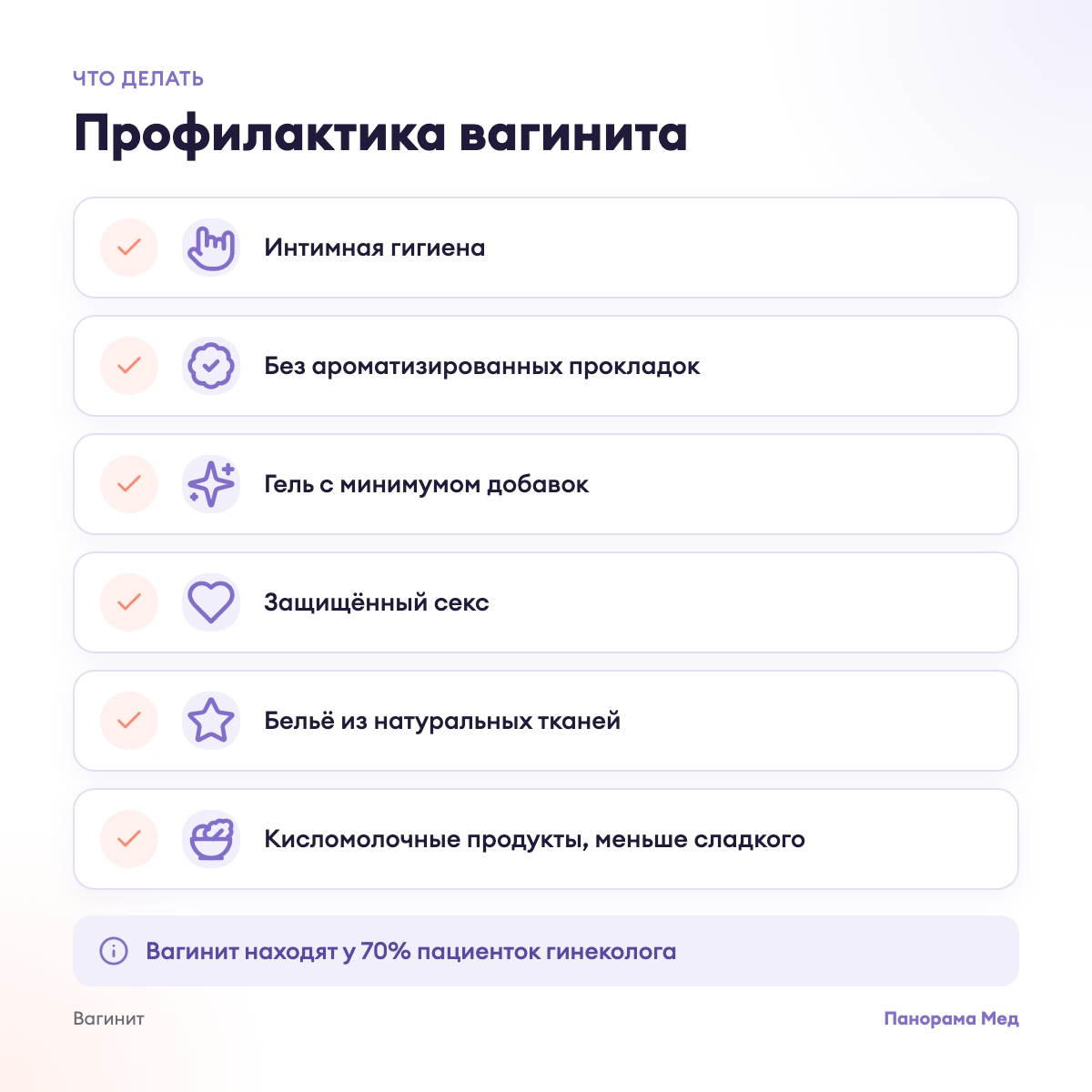 Профилактика вагинита