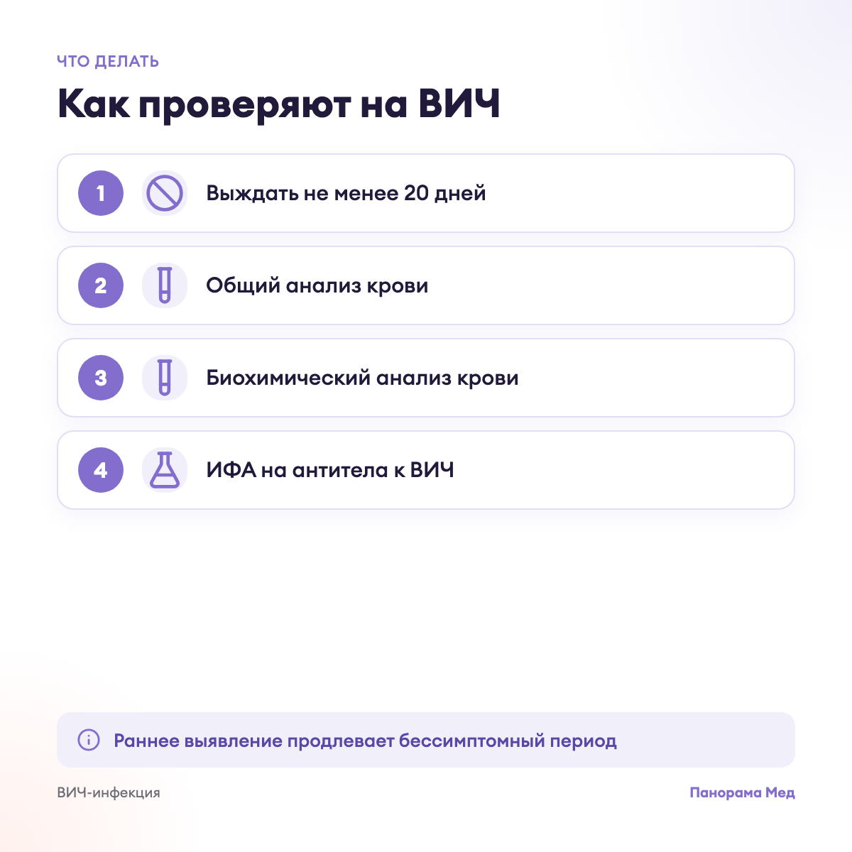 Как проверяют на ВИЧ